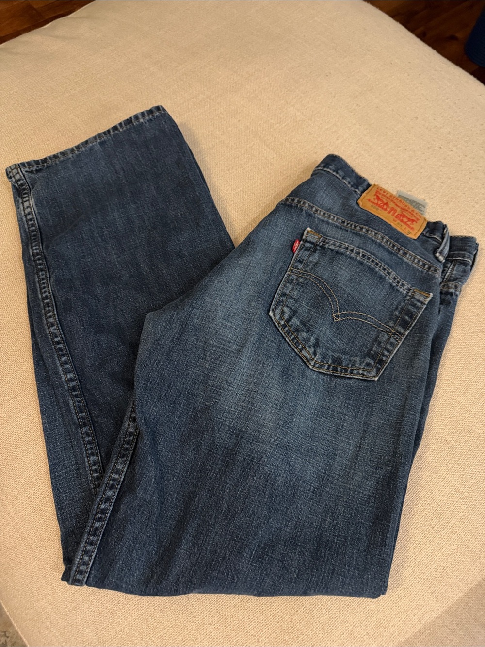 Levi's Women's Blue Straight Leg Jeans - Classic Indigo